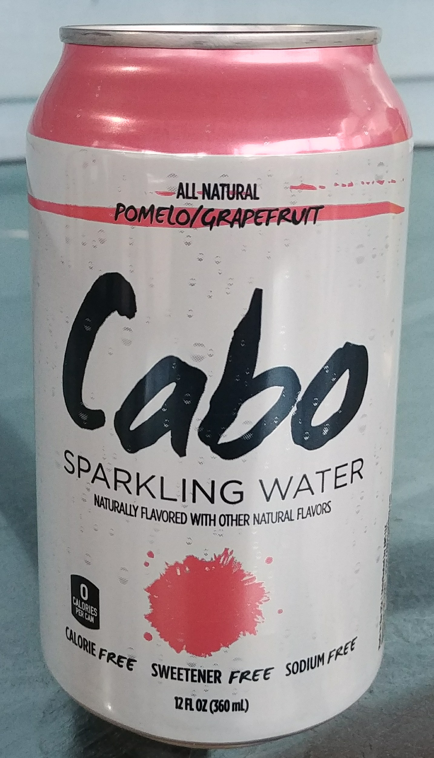 Cabo Sparkling Water Pomelo/Grapefruit Thirsty Dudes