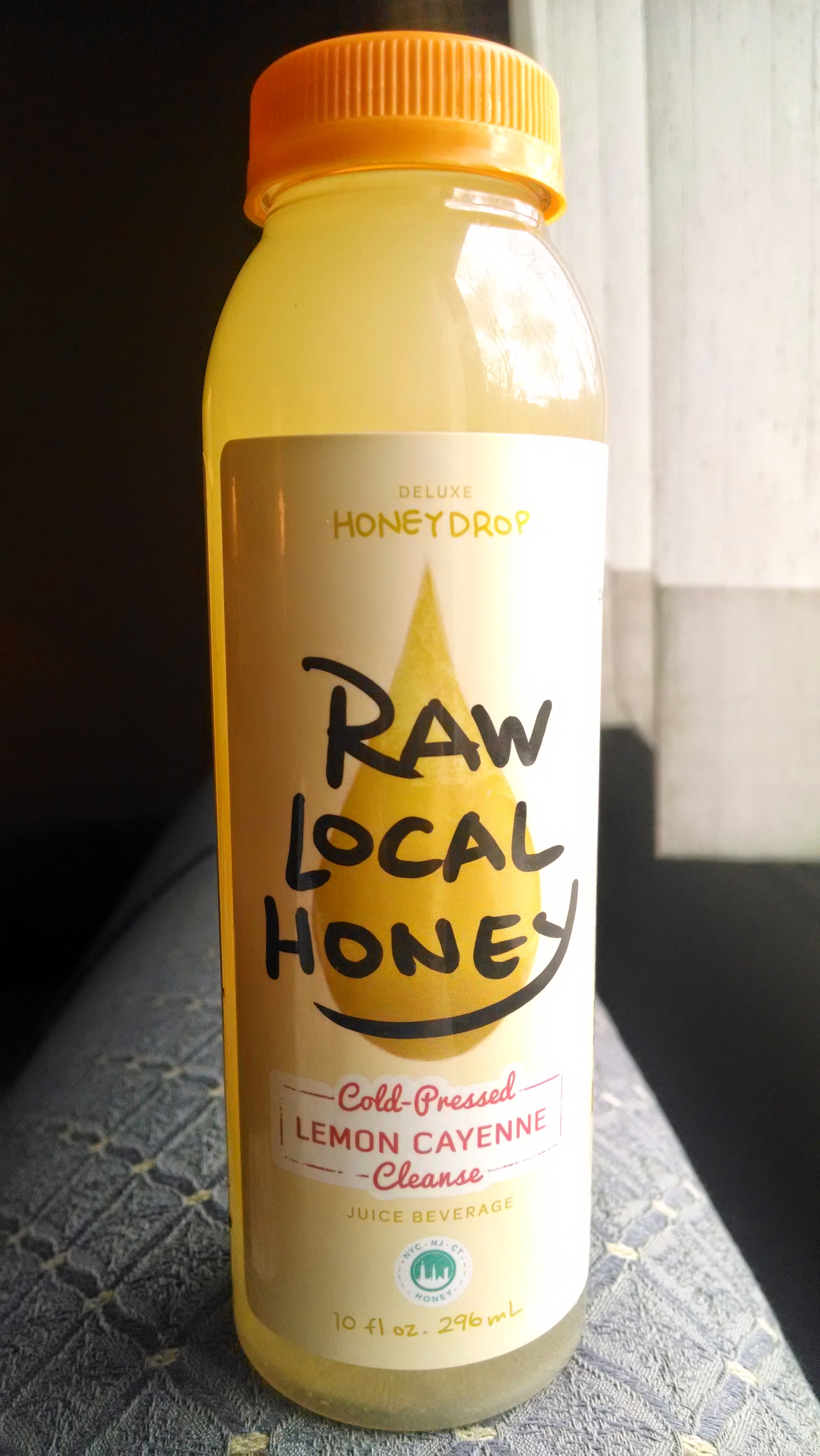 Honeydrop Raw Local Honey Lemon Cayenne Cleanse Thirsty Dudes