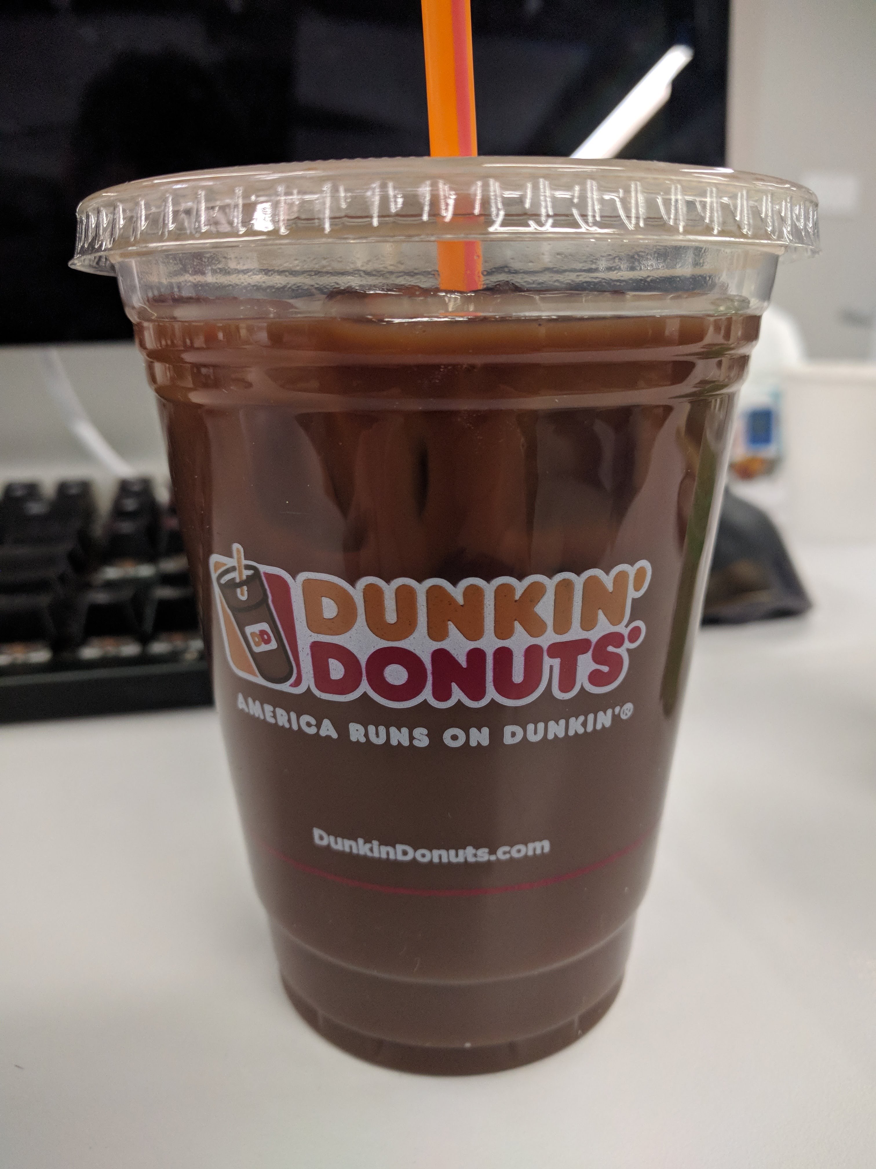 Dunkin' Donuts Iced Coffee Thin Mint Thirsty Dudes