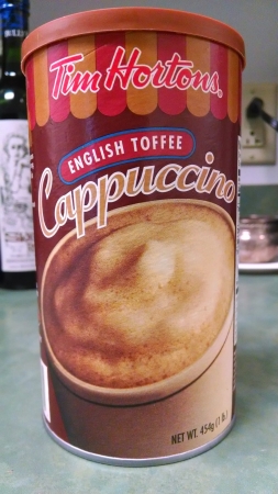 Tim Horton's Cappuccino English Toffee