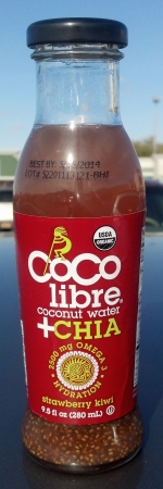 Coco Libre Coconut Water + Chia Strawberry Kiwi