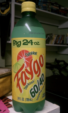 Faygo 60/40 Grapefruit Lime Soda