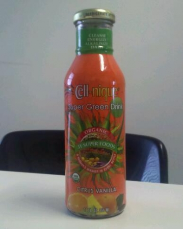 Cell-nique Super Green Drink Citrus Vanilla