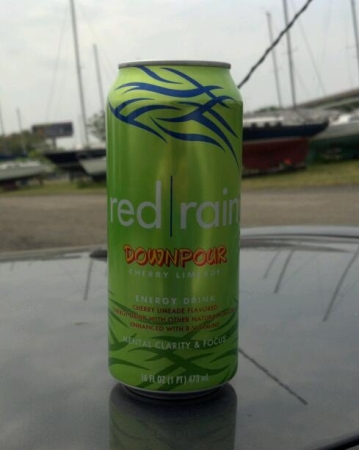 Red Rain Energy Drink Downpour Cherry Limeade
