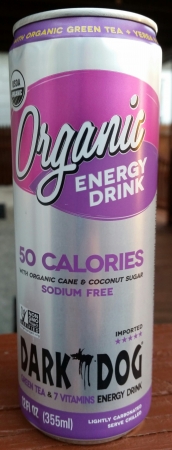 Dark Dog Organic Energy Drink 50 Calories
