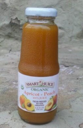 Smart Juice Organic Apricot - Peach