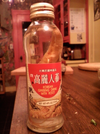 Korean Ginseng Drink With Root
