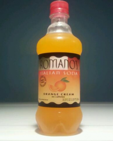 Romano's Italian Soda Orange Cream