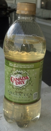 Canada Dry Green Tea Ginger Ale