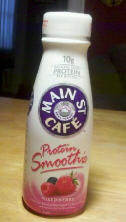 Main St. Cafe Protein Smoothie Mixed Berry