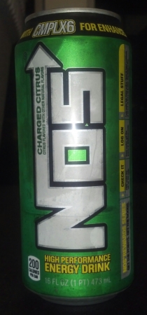 NOS High Performance Energy Drink Charged Citrus