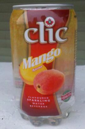 Clic Sparkling Water Beverage Mango