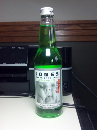 Jones Soda Sugar-Free Green Apple
