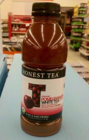 Honest Tea Organic Pomegranate with Acai White Tea