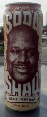 Arizona  Soda Shaq Vanilla Cream Soda