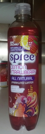 Spree Sparkling Water Lemon Strawberry