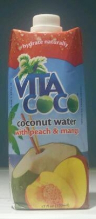 Vita Coco Pure Coconut Water With Peach & Mango