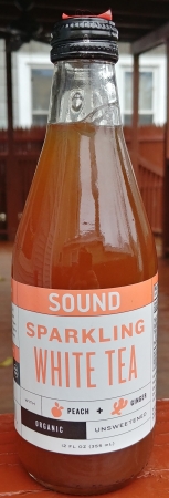 Sound Sparkling White Tea With Peach + Ginger