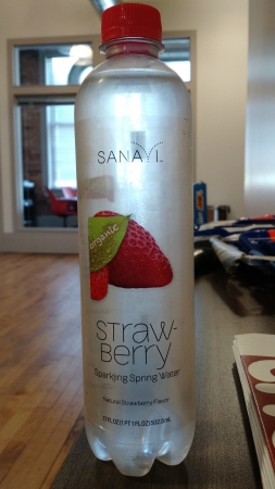 Sanavi Sparkling Spring Water Strawberry