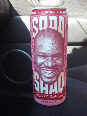 Arizona  Soda Shaq Strawberry Cream