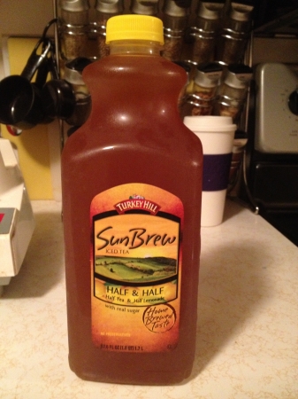 Turkey Hill Sun Brew Iced Tea Half and Half