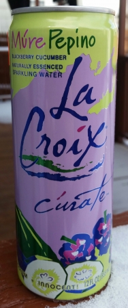 La Croix Sparkling Water Mure Pepino (Blackberry Cucumber)