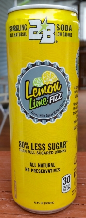 2B Sparkling Soda Lemon Lime Fizz