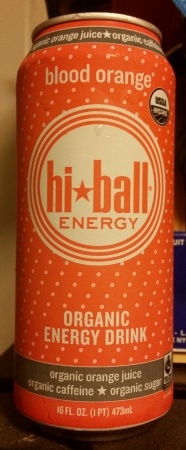 Hi Ball Organic Energy Drink Blood Orange