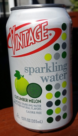 Vintage Sparkling Water Cucumber Melon