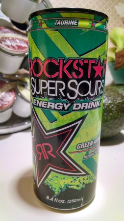 Rockstar Super Sours Energy Drink Green Apple