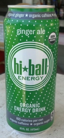 Hi Ball Organic Energy Drink Ginger Ale
