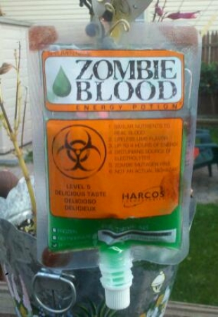 Harcos Laboratories  Energy Potion  Zombie Blood