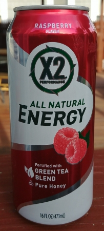 X2 Performance All Natural Energy Raspberry