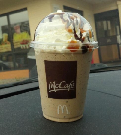 McDonalds McCafe Chocolate Chip Frappe