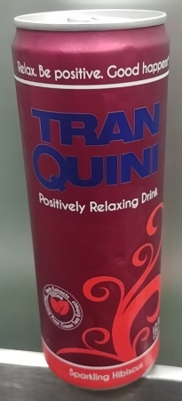 Tran Quini Positively Relaxing Drink Sparkling Hibiscus