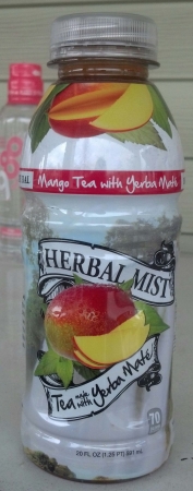 Herbal Mist Tea made with Yerba Mate Mango