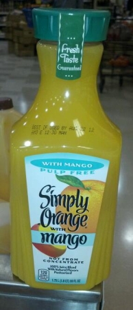 Simply Orange With Mango