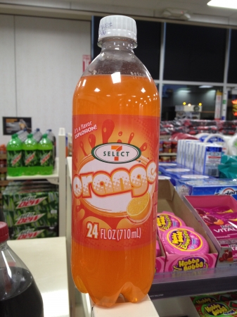 7 Eleven 7 Select Orange Soda