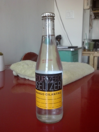 Four Point Zero Perfect Seltzer Mango Cilantro 