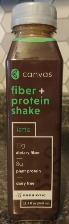 Canvas Fiber + Protein Shake Latte