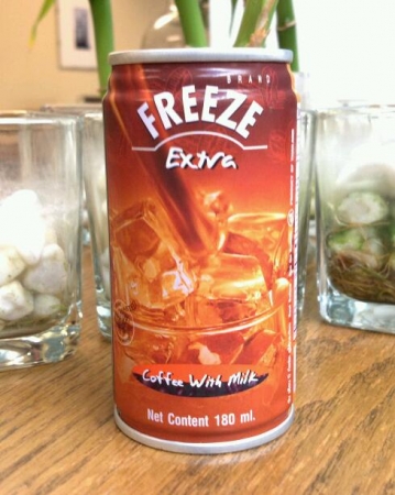 Freeze Extra Coffee with Milk