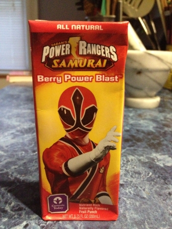 Genesis Today Power Rangers Samurai Berry Power Blast