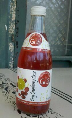 Gus (Grown Up Soda) Dry Cranberry Lime