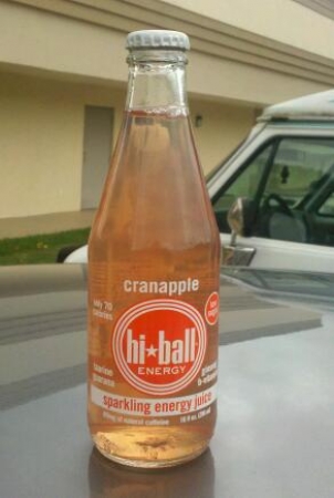 Hi Ball Sparkling Energy Juice Cranapple