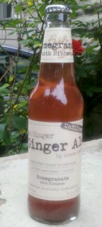 Bruce Cost Fresh Ginger Ale Pomegranate with Hibiscus