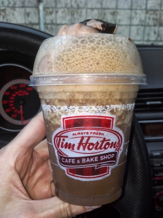 Tim Horton's Iced Cappuccino Chocolate Hazelnut