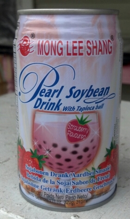 Mong Lee Shang Pearl Soybean Drink Strawberry Flavoured