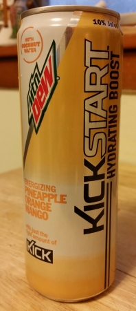 Mountain Dew Kickstart Energizing Pineapple Orange Mango