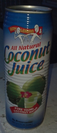 Amy & Brian All Natural Coconut Juice