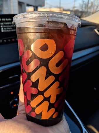 Dunkin' Donuts Cold Brew Chocolate Cherry